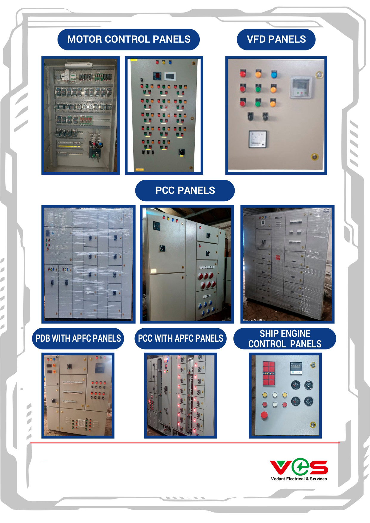 Ship Engine Control Panels