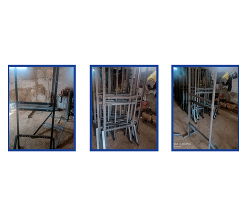 Solar Inverter Stand Fabrication